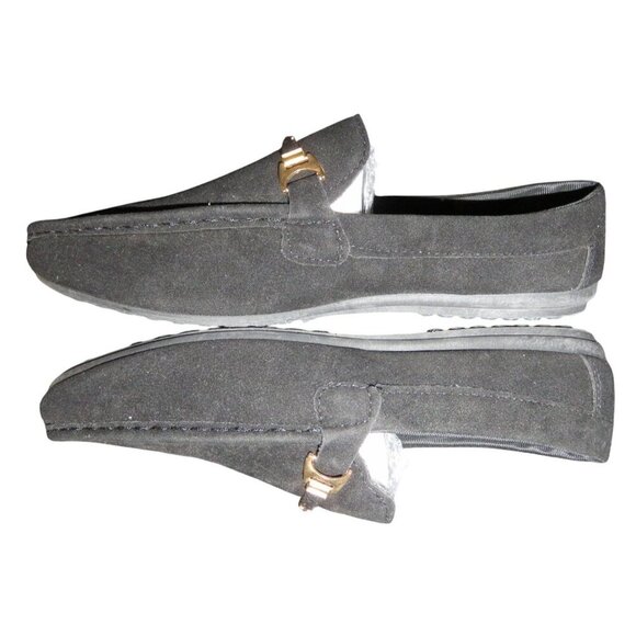 Nubuck Suede Leather Driving Loafers Slip On Moccasins anti-slip antifatigue - Picture 7 of 11